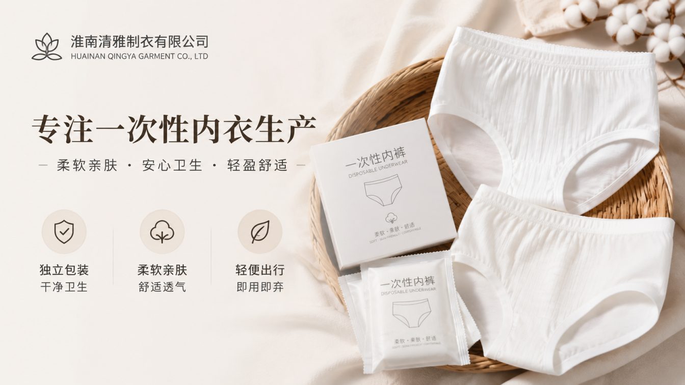 百色为多渠道提供日抛内衣方案